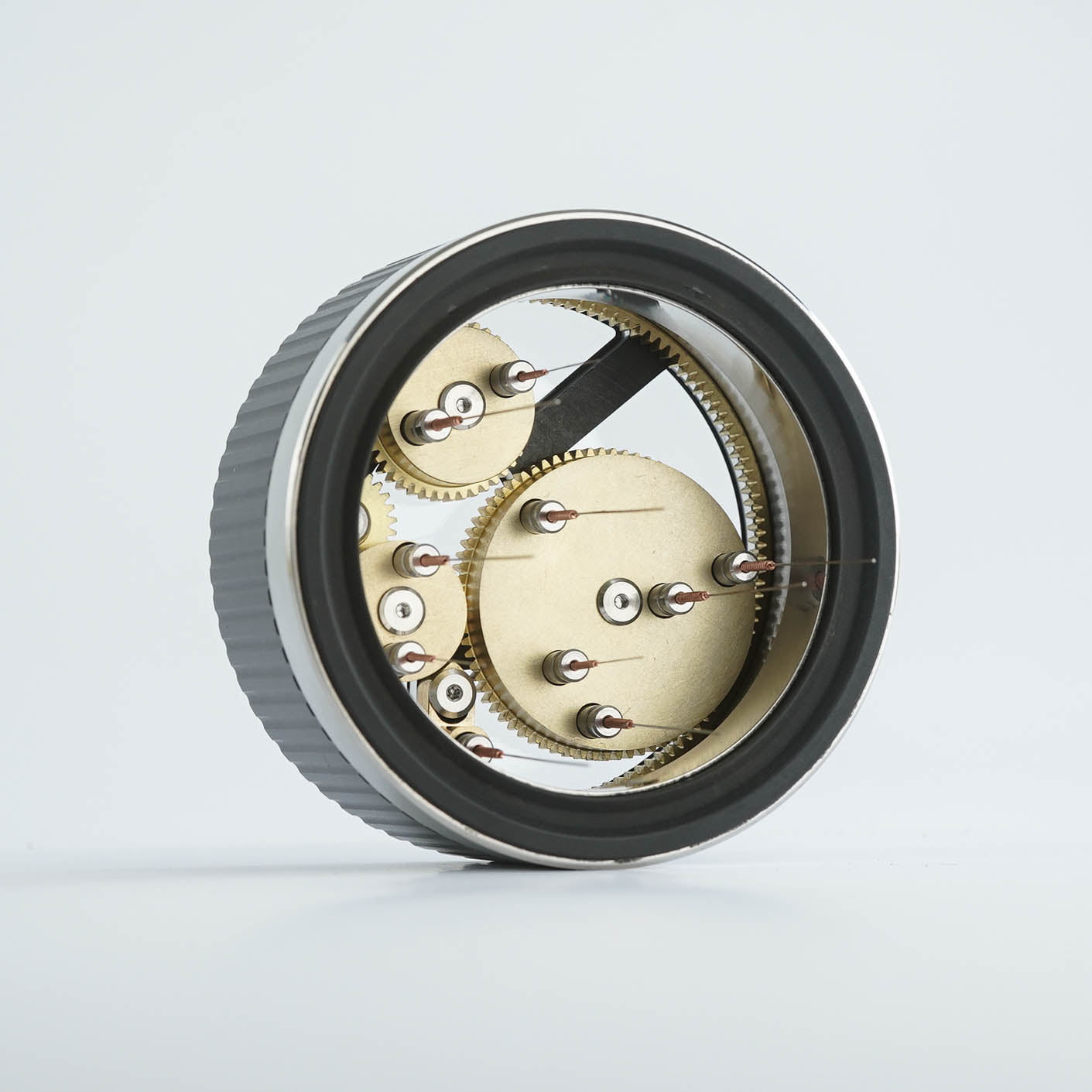 The MOONRAKER WDT espresso puck prep tool for baristas. De-clump and homogenize coffee grounds. Ultra Edition.  [ultra]