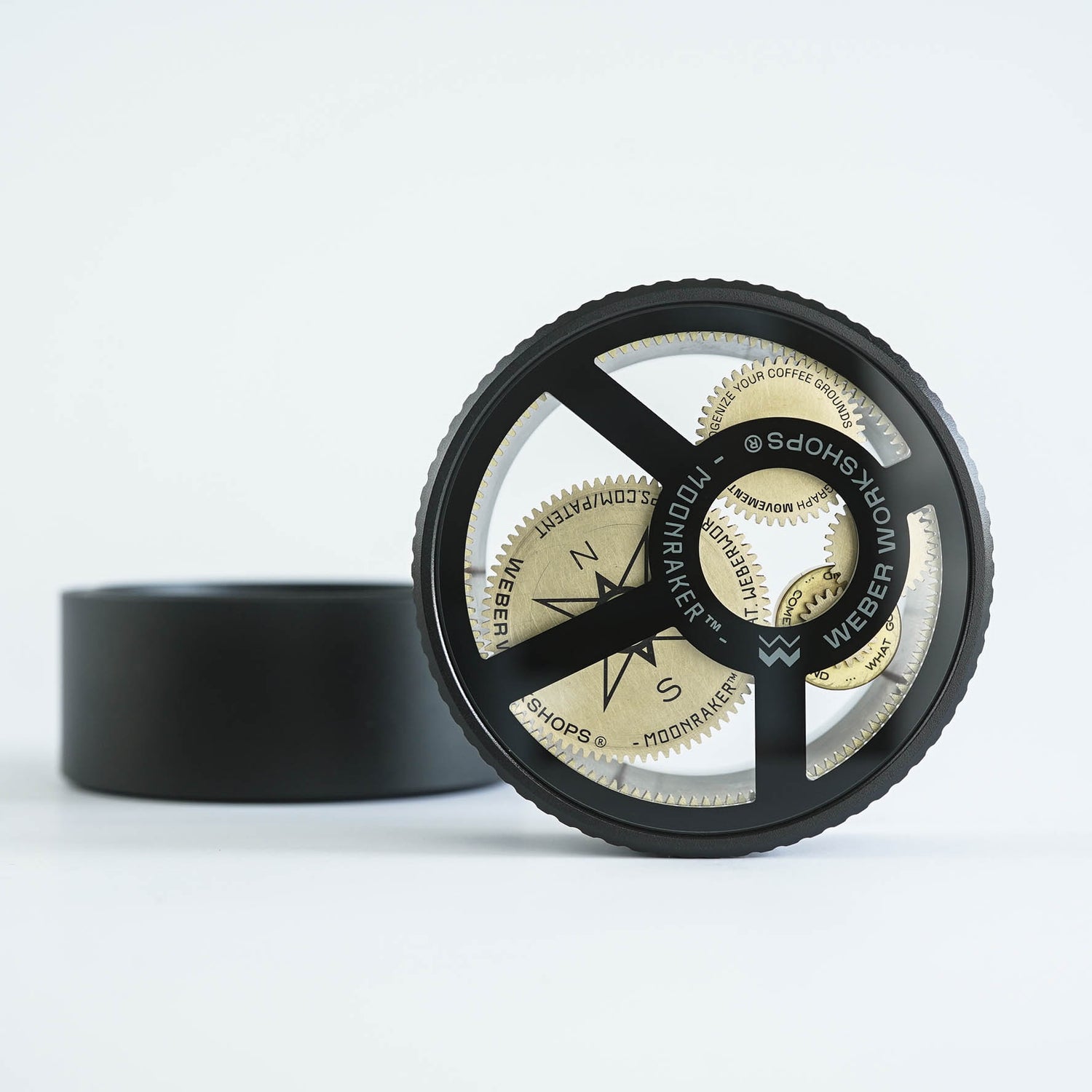 The MOONRAKER WDT espresso puck prep tool for baristas. De-clump and homogenize coffee grounds. Ultra Edition. [ultra]