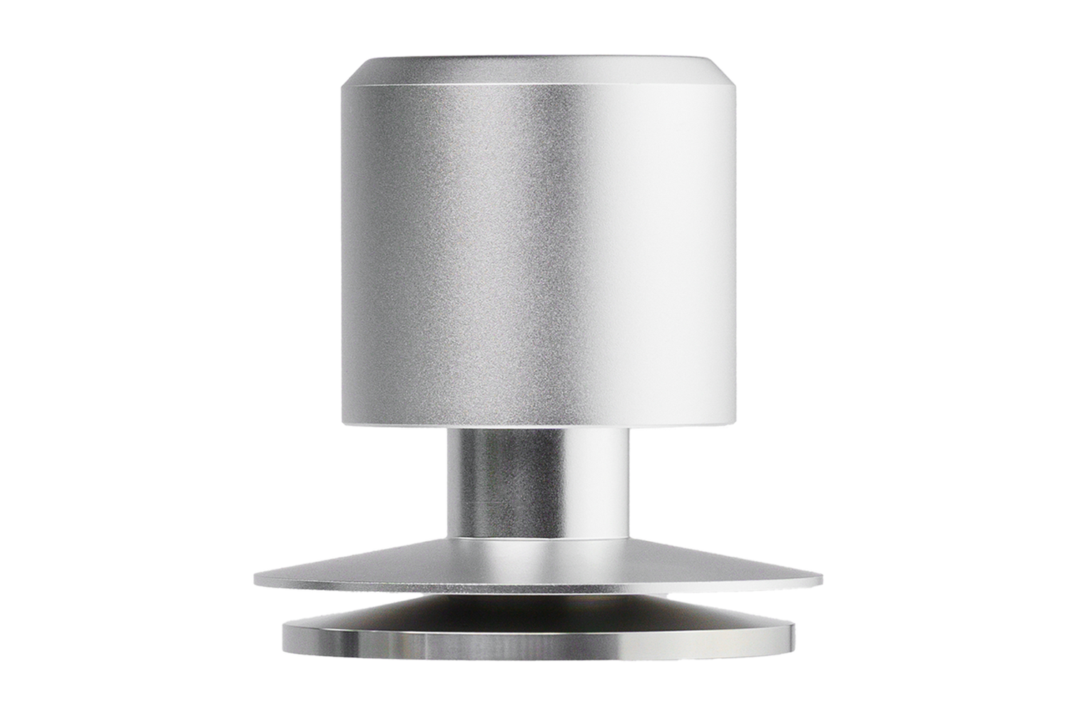 Really Nice Tamper - Silver Finish - Flaired View [silver]